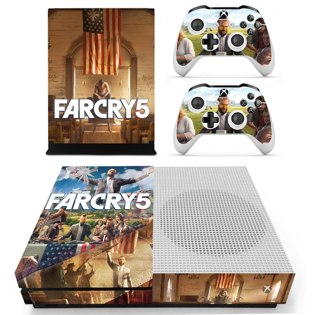Skin Cover for Xbox One S - Far Cry 5 Design 2