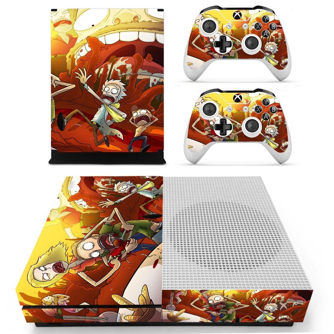 Skin Cover for Xbox One S - Rick and Morty Design 10