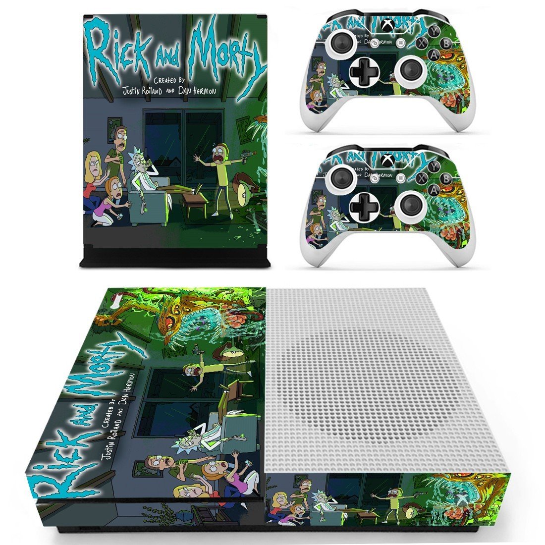 Skin Cover for Xbox One S - Rick and Morty Design 5