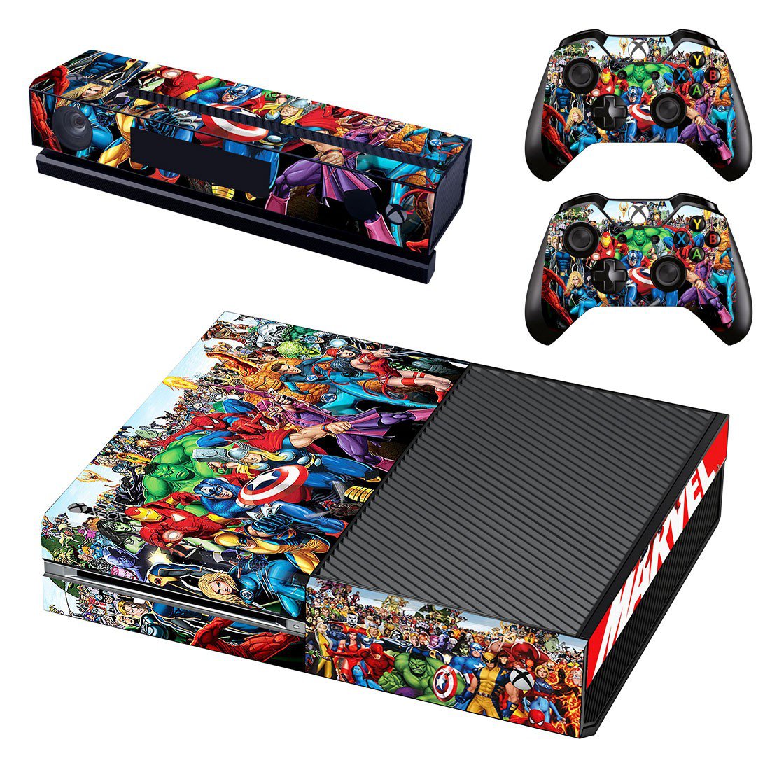 Super Heroes Sticker For Xbox One And Controllers