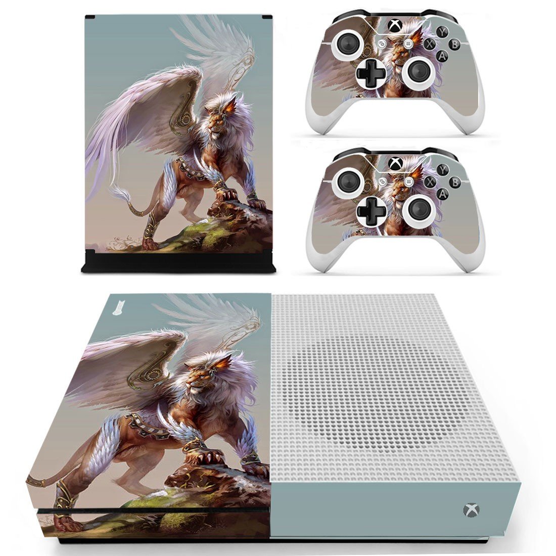Winged Lion Cover For Xbox One S