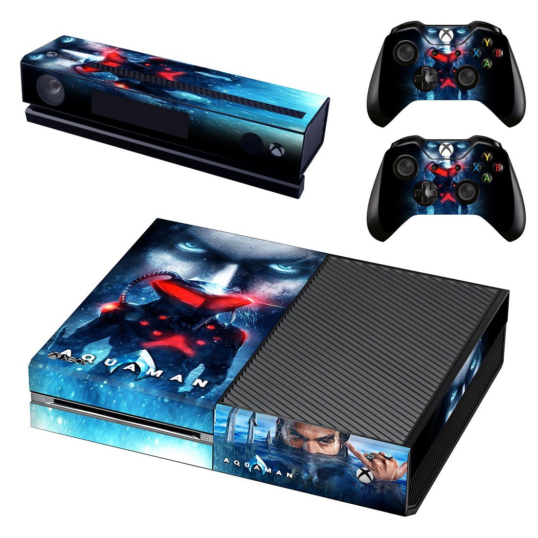 Xbox One And Controllers Skin Cover AquaMan