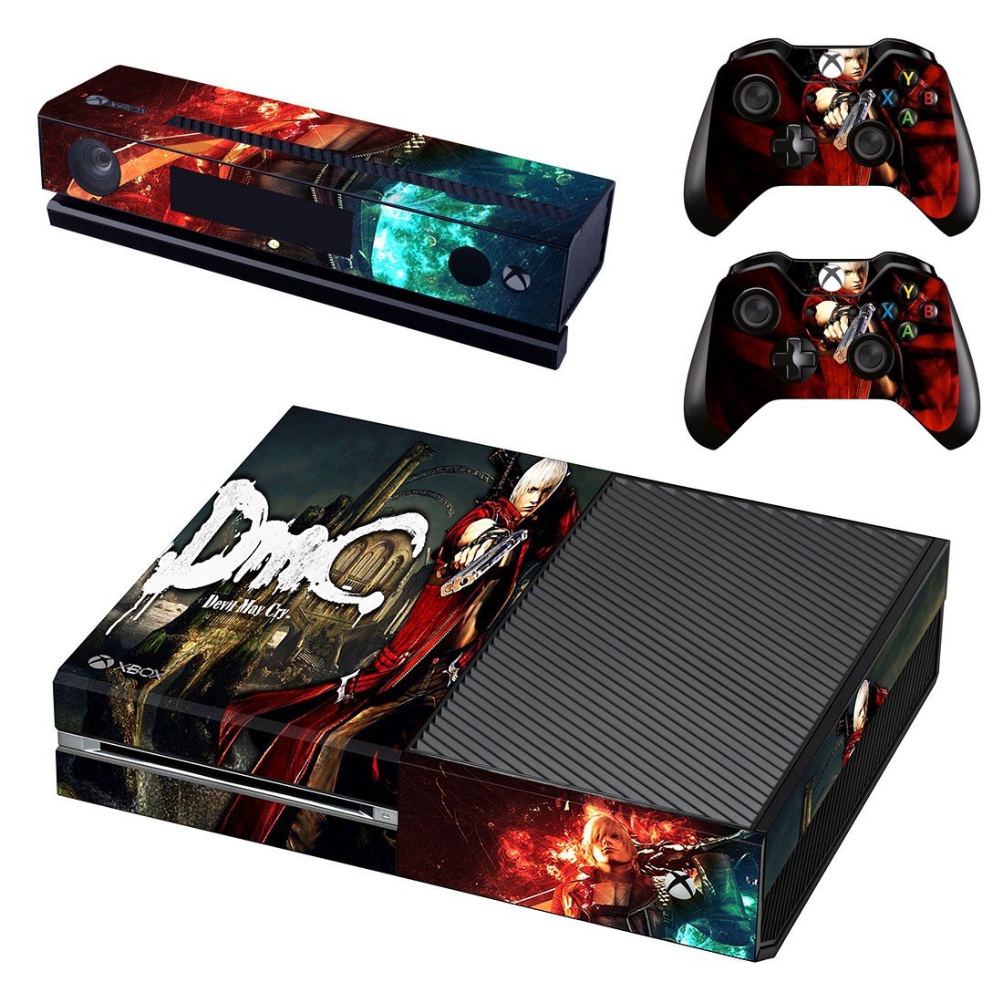 Xbox One And Controllers Skin Cover Devil May Cry 5 Design 3