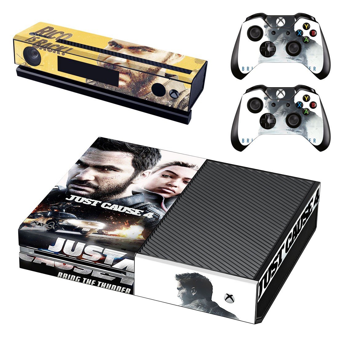 Xbox One And Controllers Skin Cover Just Cause 4