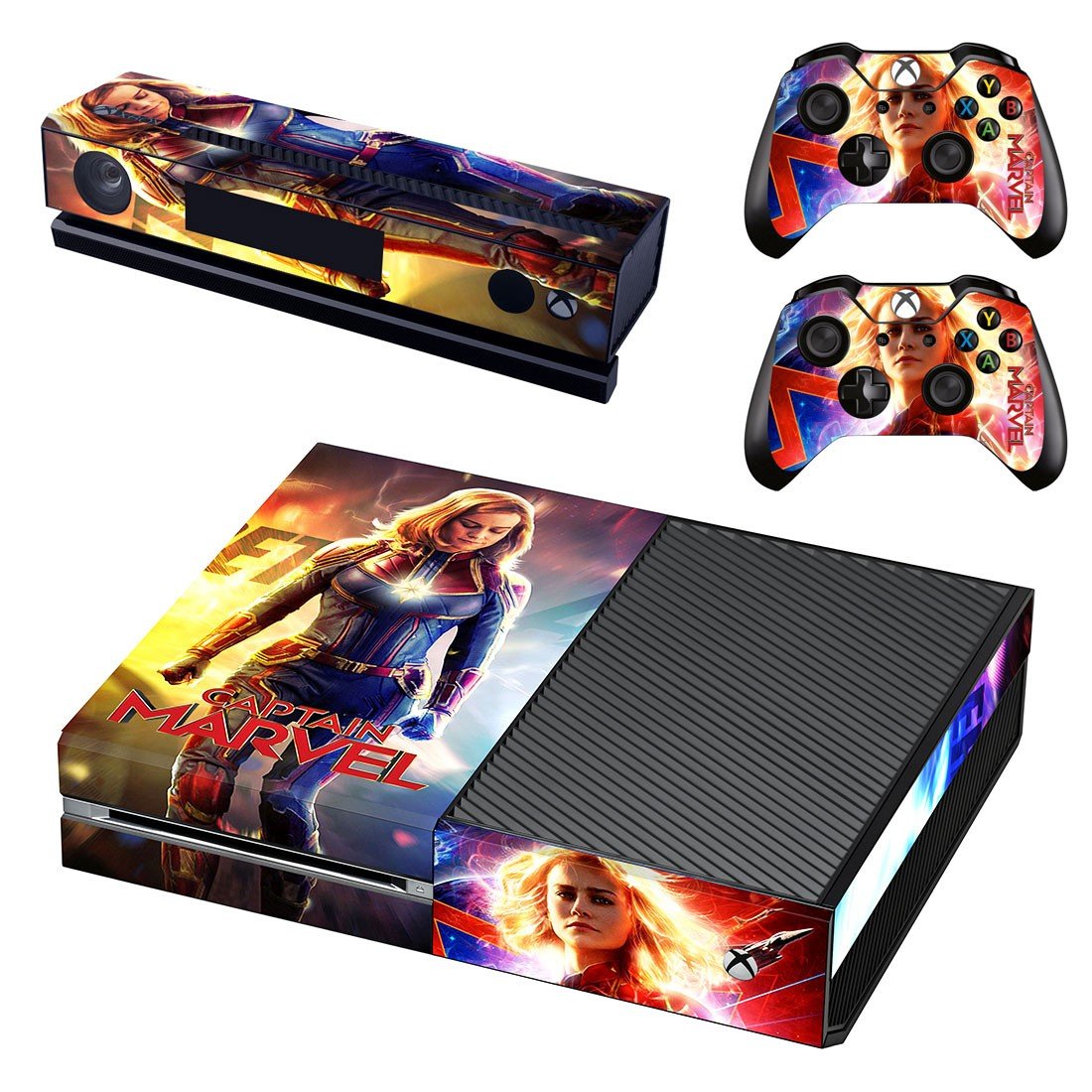 Xbox One And Controllers Skin Cover Supergirl
