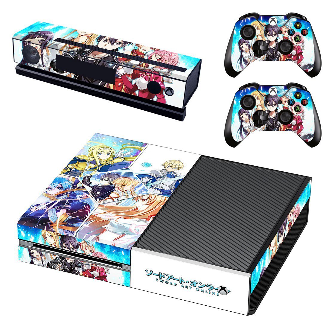 Xbox One And Controllers Skin Cover Sword Art Online