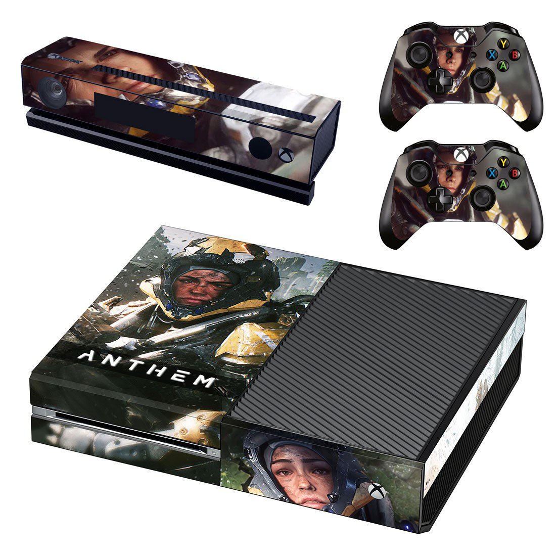 Xbox One And Controllers Skin Cover Anthem