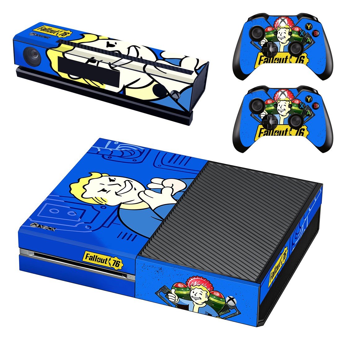 Xbox One And Controllers Skin Sticker - Fallout 76
