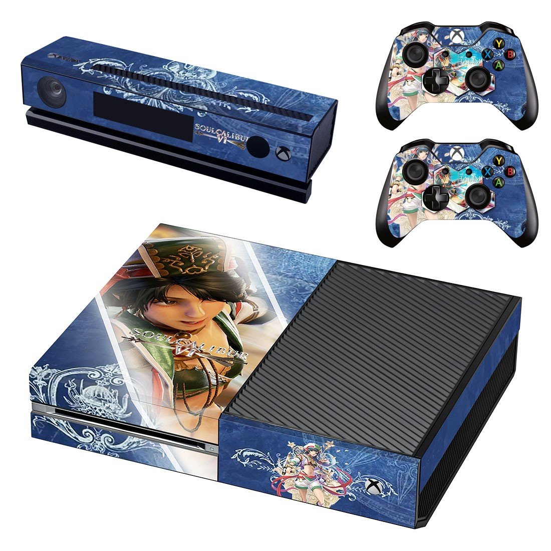 Xbox One And Controllers Skin Sticker - Soulcalibur 6