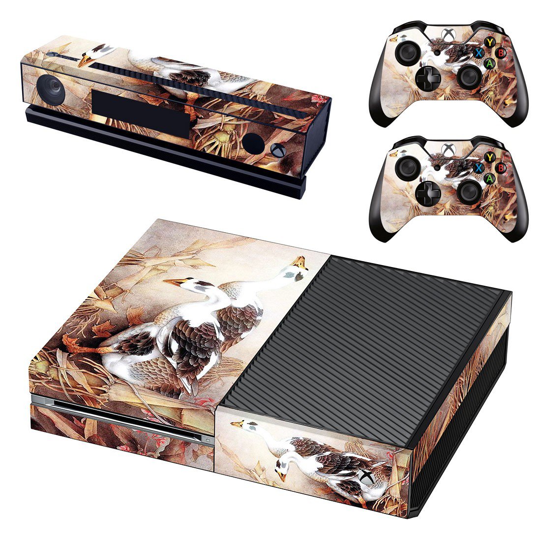 Xbox One And Controllers Skin Sticker - Swan