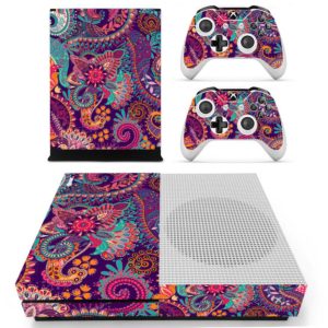 Xbox One S And Controllers Skin Sticker - Abstraction Design 3