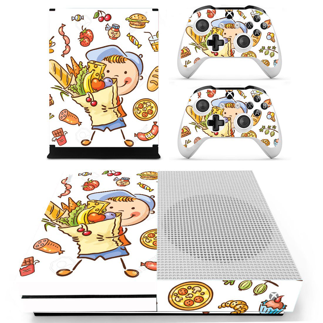 Xbox One S Skin Cover - Fast Food