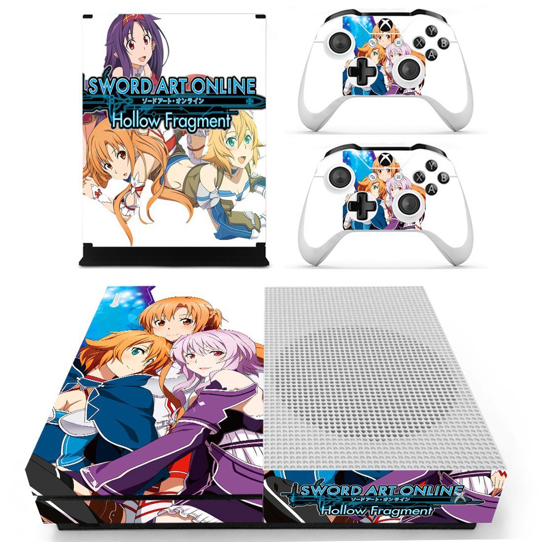 Xbox One S Skin Cover - Sword Art Online Hollow Fragment