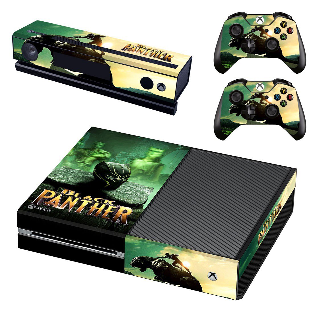Xbox One Skin Cover - Black Panther