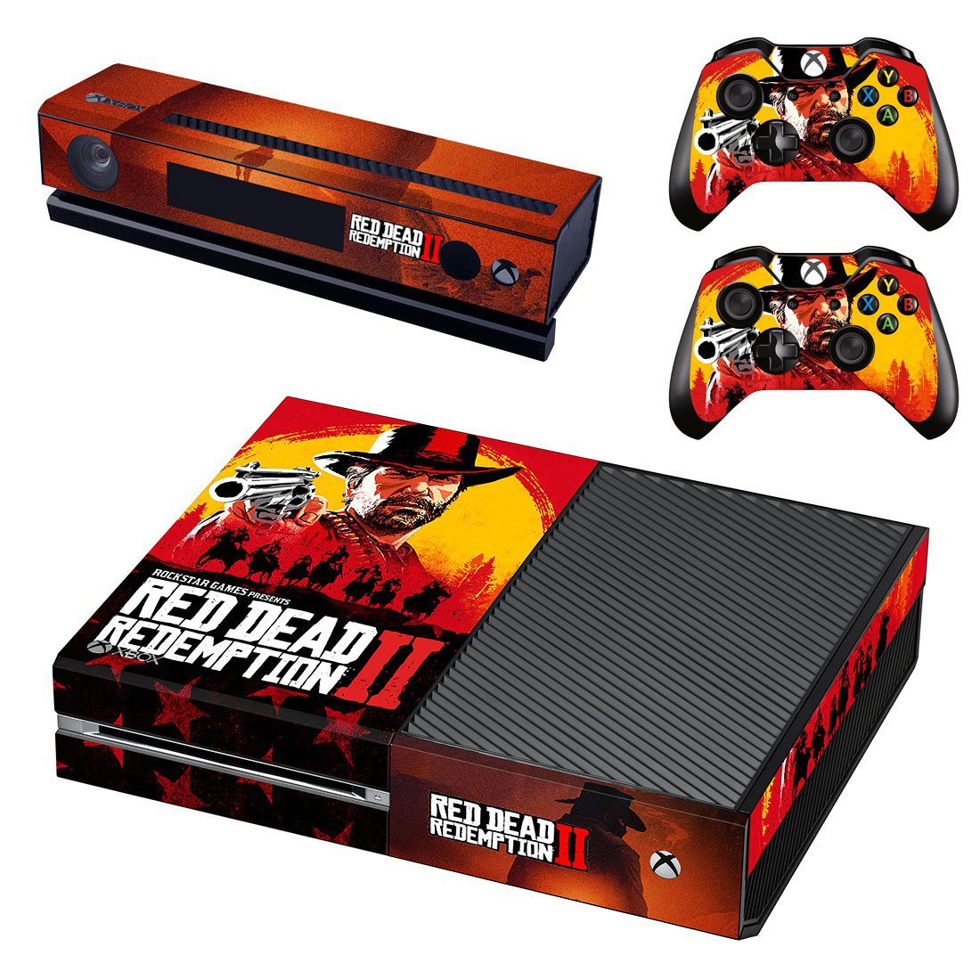 Xbox One Skin Cover - Red Dead Redemption 2
