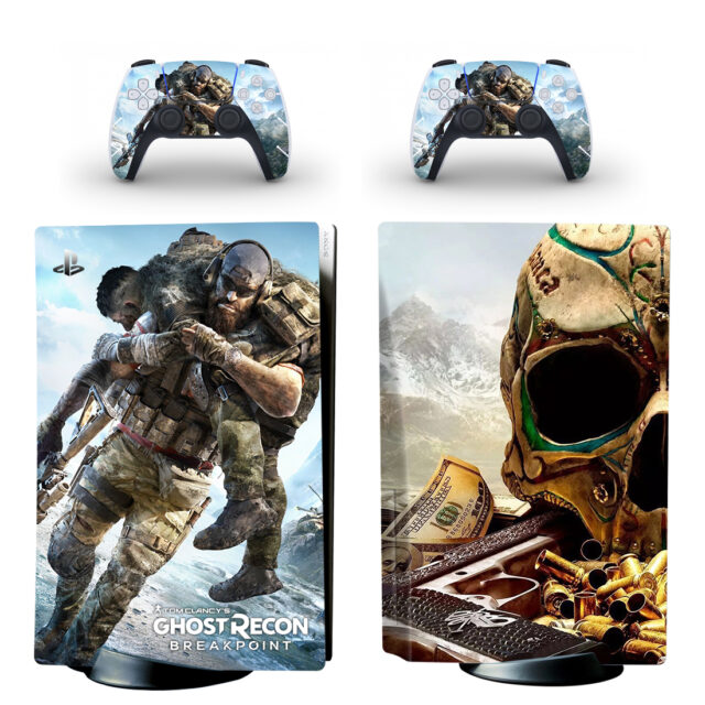 Tom Clancy's Ghost Recon Breakpoint PS5 Skin Sticker Decal ...