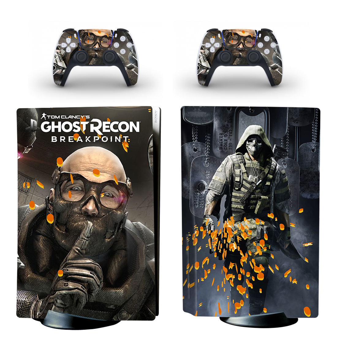 Tom Clancy's Ghost Recon Breakpoint PS5 Skin Sticker For PlayStation 5 ...