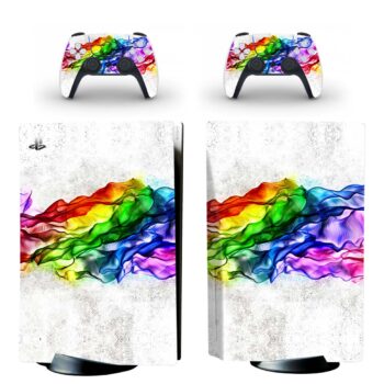 Playstation Symbols Comic Skin Sticker For PS5 Skin And Controllers -  ConsoleSkins.co
