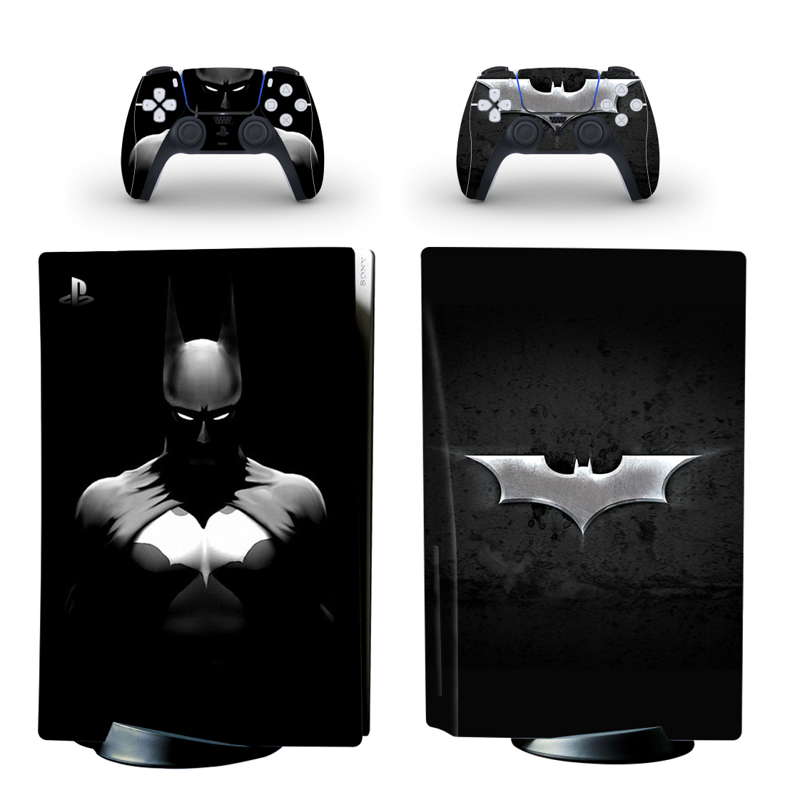 Bat Man PS5 Skin Sticker For PlayStation 5 And Controllers