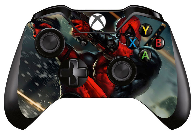 Deadpool Xbox One Controller Skin Sticker Decal Design 9 ConsoleSkins.co