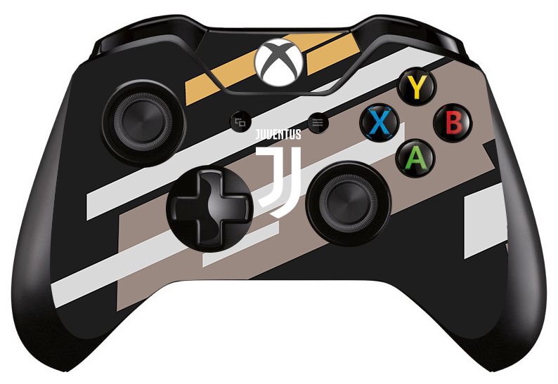 Juventus F.C. Xbox One Controller Skin Sticker Decal Design 3 ConsoleSkins.co