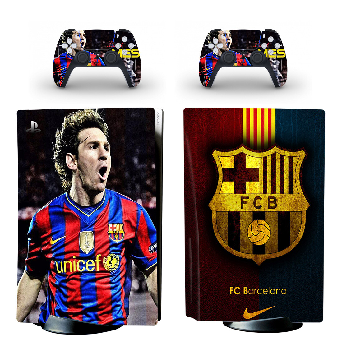 FC Barcelona PS5 Skin Sticker Decal Design 3