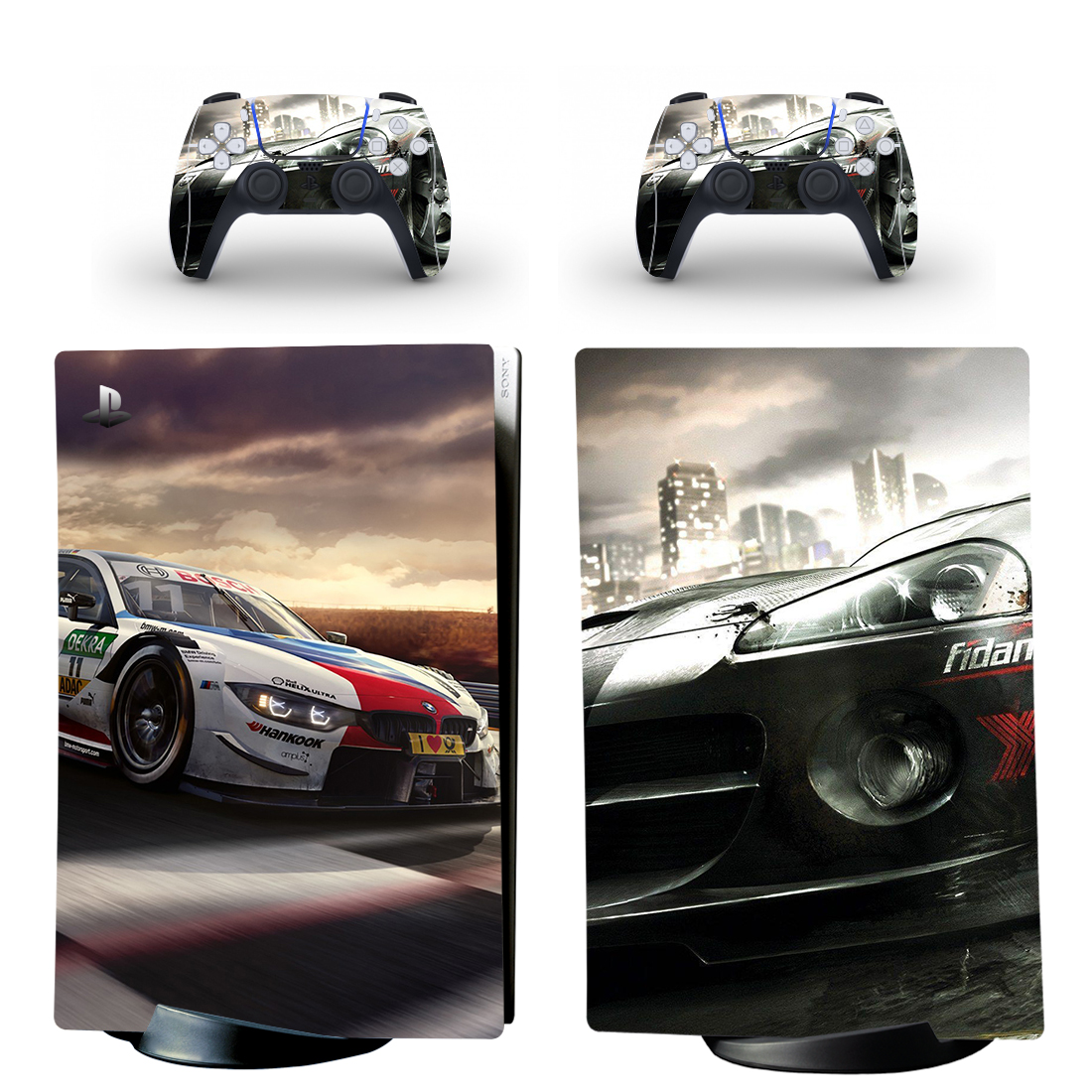 Race Driver Grid Skin Sticker Decal For PS5 Digital Edition And ...
