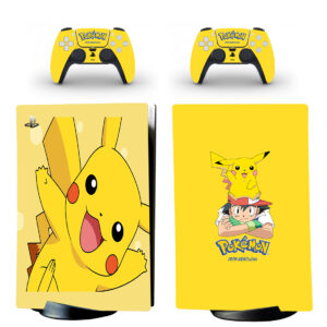 Pokemon Pikachu PS5 Digital Edition Skin Sticker Decal