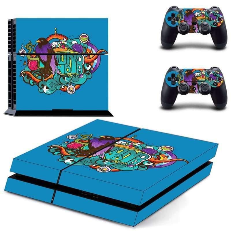 Vector Art PS4 Skin Sticker Decal - ConsoleSkins.co