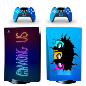 Among Us Skin Sticker For PS5 Skin And Controllers