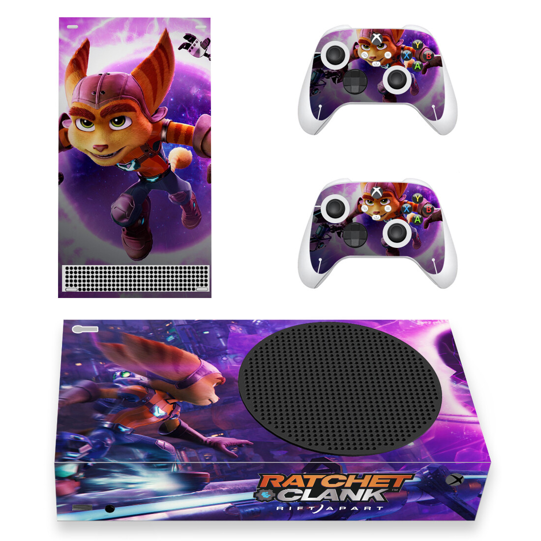 Ratchet And Clank Skin Sticker For Xbox Series S And Controllers