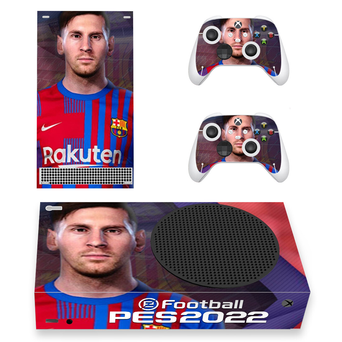 eFootball PES 2022 Xbox Series S Skin Sticker Decal