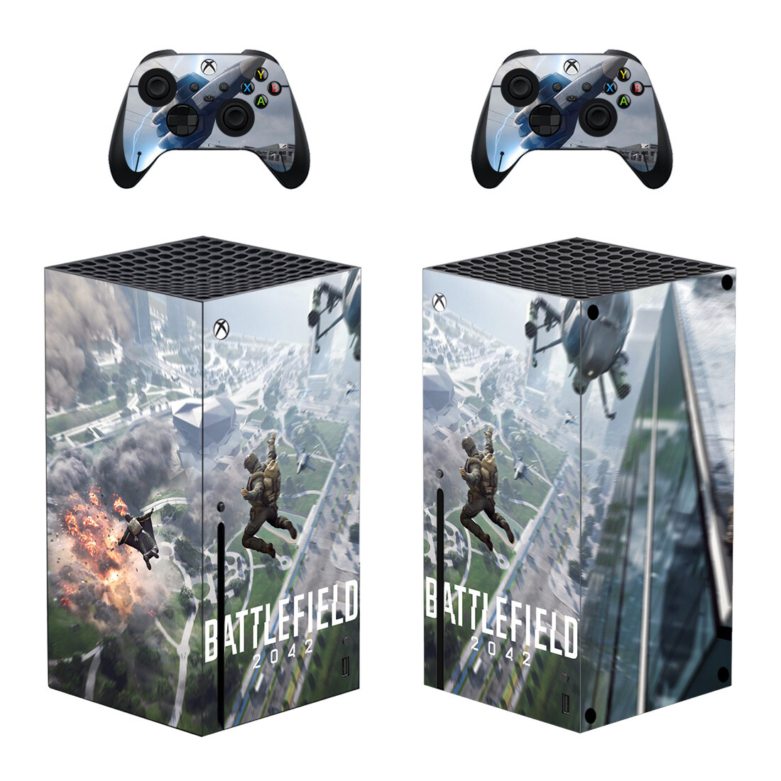 Battlefield 2042 Skin Sticker Decal for Xbox Series X