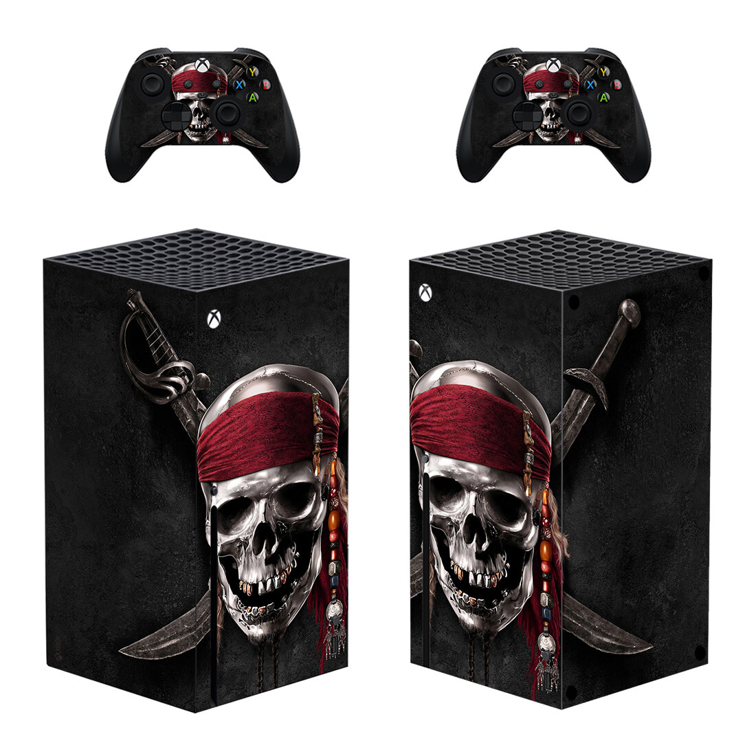 Pirates Of The Caribbean Xbox Series X Skin Sticker Decal