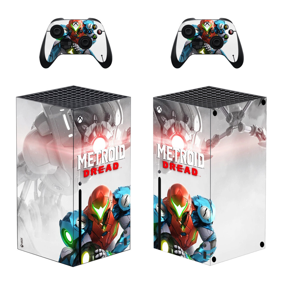 Metroid Dread Skin Sticker Decal for Xbox Series X