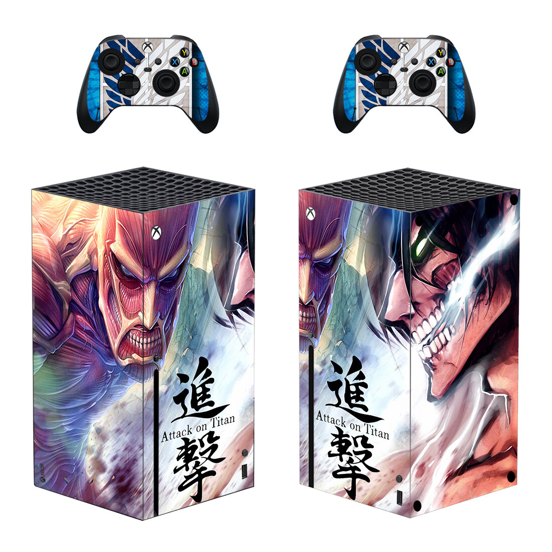 Attack on Titan Skin Sticker For Xbox Series X And Controllers