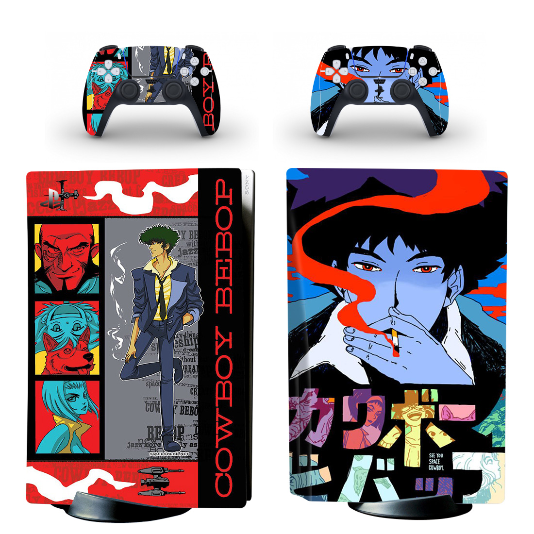Cowboy Bebop Skin Sticker For PS5 Skin And Controllers