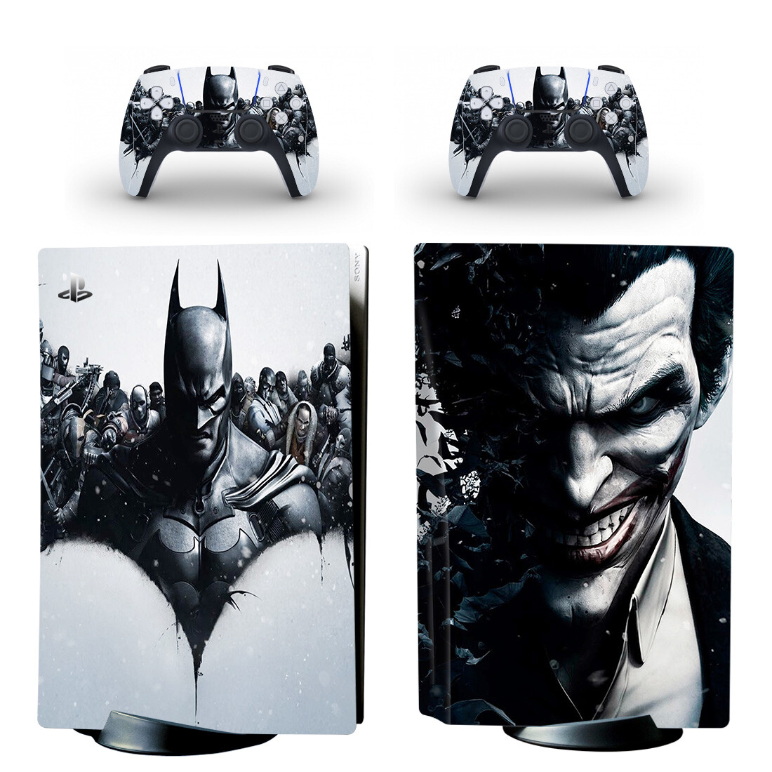 Batman Vs Joker Skin Sticker For PS5 Skin And Controllers