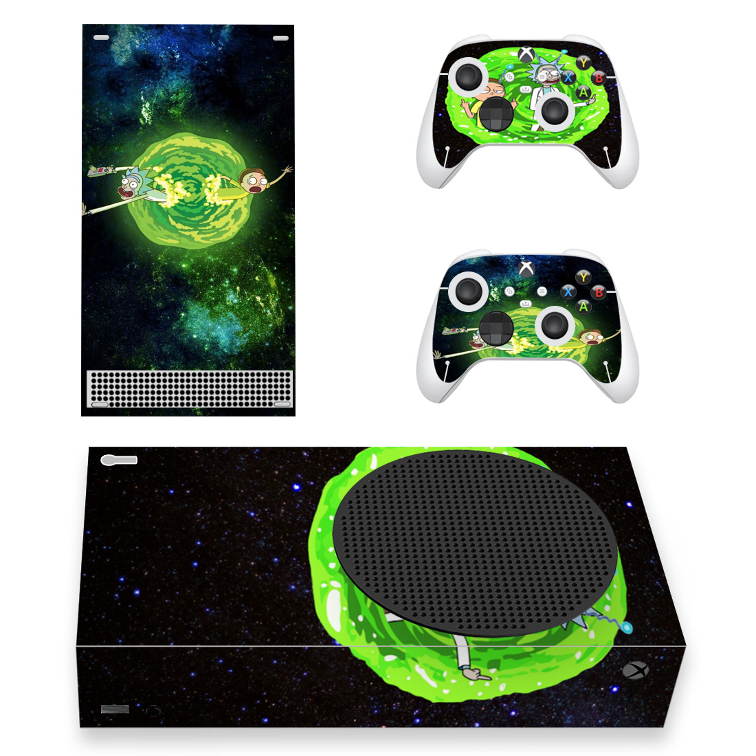 Rick And Morty Skin Sticker Decal for Xbox Series S Design 1