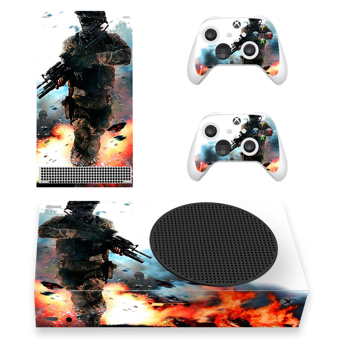Call Of Duty Xbox Series S Skin Sticker Decal Design 1