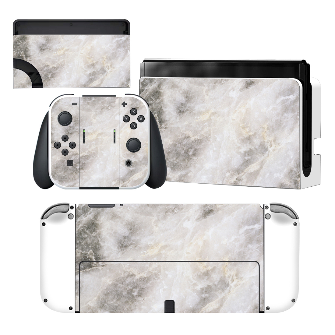 Marble Nintendo Switch OLED Skin Sticker Decal