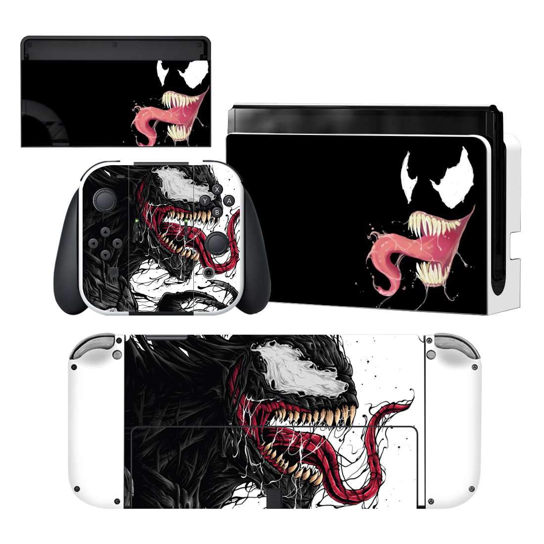 Marvel Venom Skin Sticker For Nintendo Switch OLED 