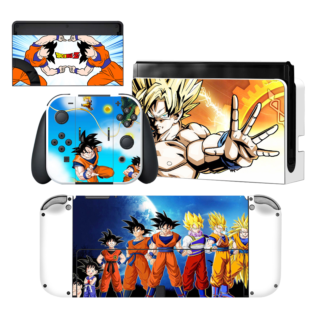 Goku Dragon Ball Skin Sticker For Nintendo Switch OLED Design 1