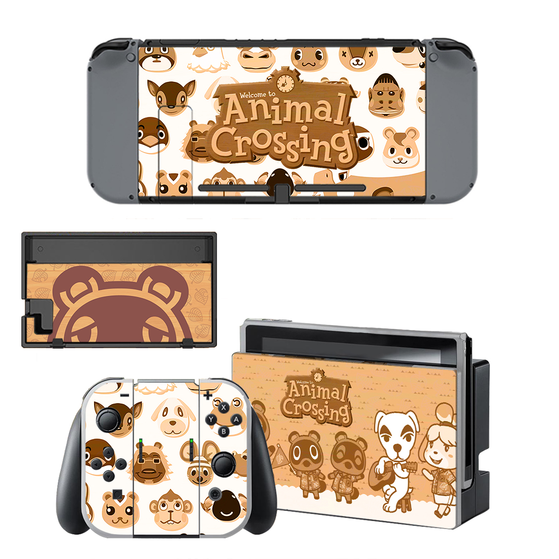 Animal Crossing Skin Sticker For Nintendo Switch Design 6