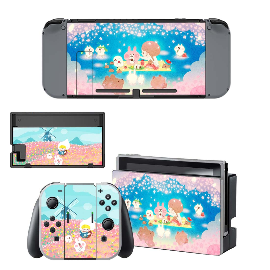 Kanahei Nintendo Switch Skin Sticker Decal Design 2