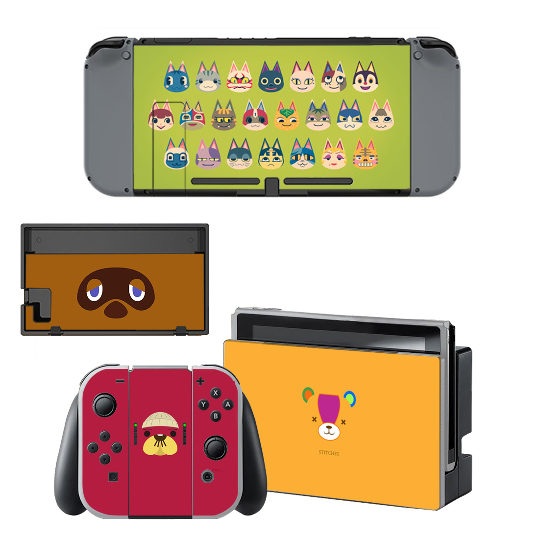 Animal Crossing Skin Sticker For Nintendo Switch Design 13