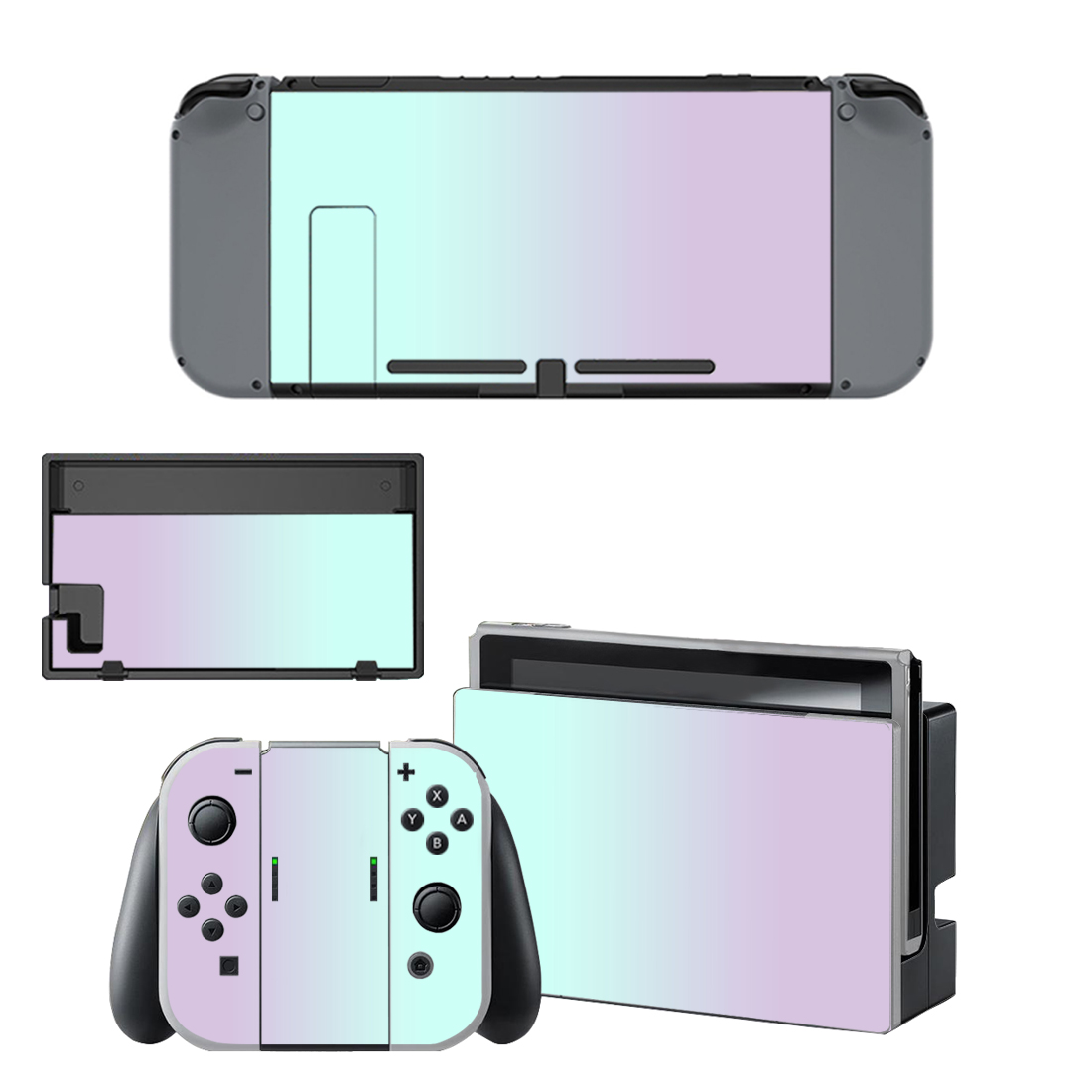 Duo Color Nintendo Switch Skin Sticker Decal 