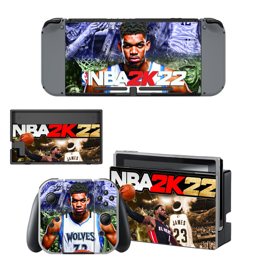 NBA 2K 22 Skin Sticker For Nintendo Switch