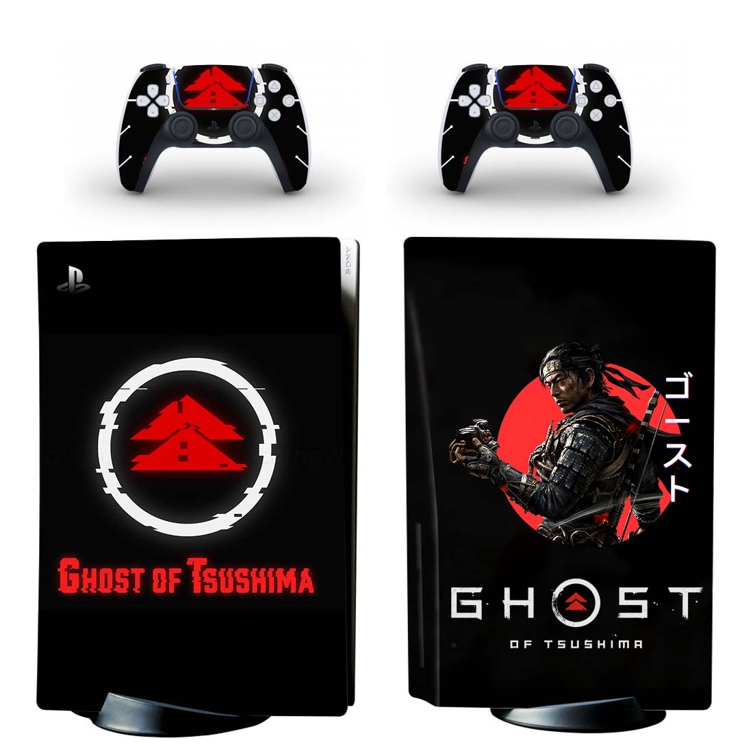 Ghost Of Tsushima PS5 Skin Sticker Design 5