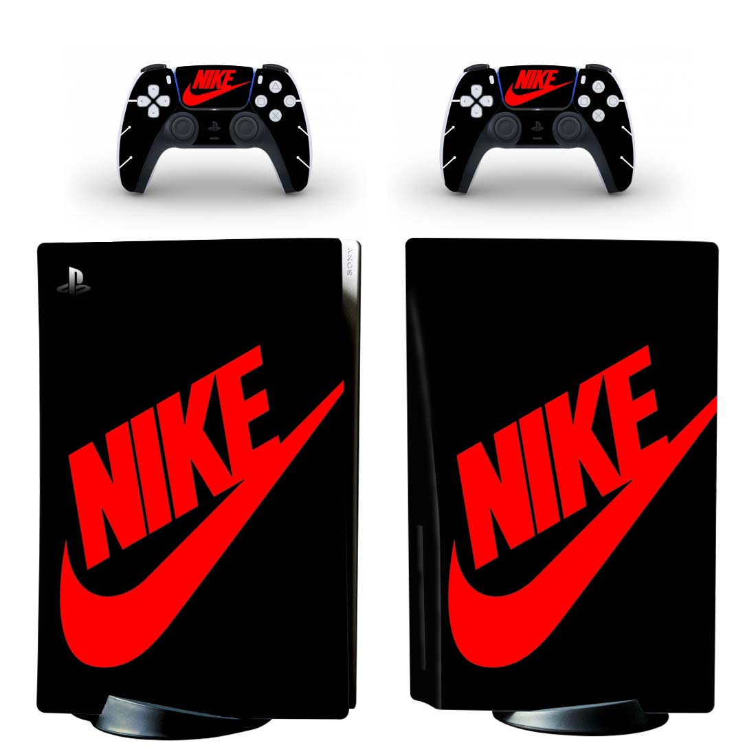 Nike Red PS5 Skin Sticker